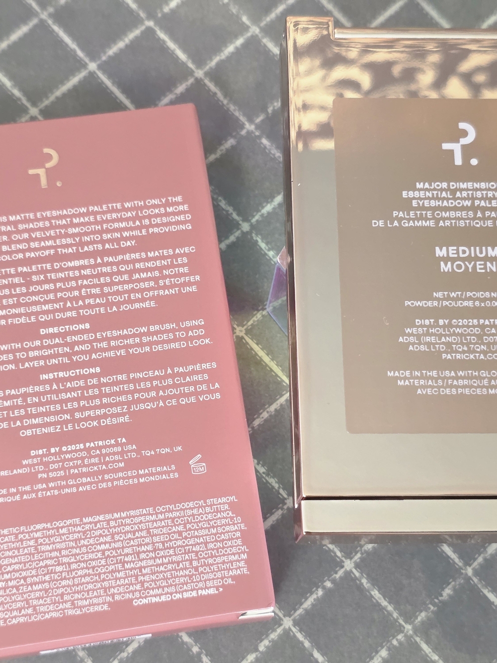 Patrick Ta Matte Eyeshadow Palette — Medium